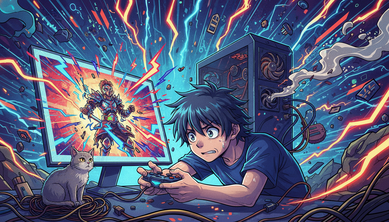 なぜPCゲームがラグくなるのか