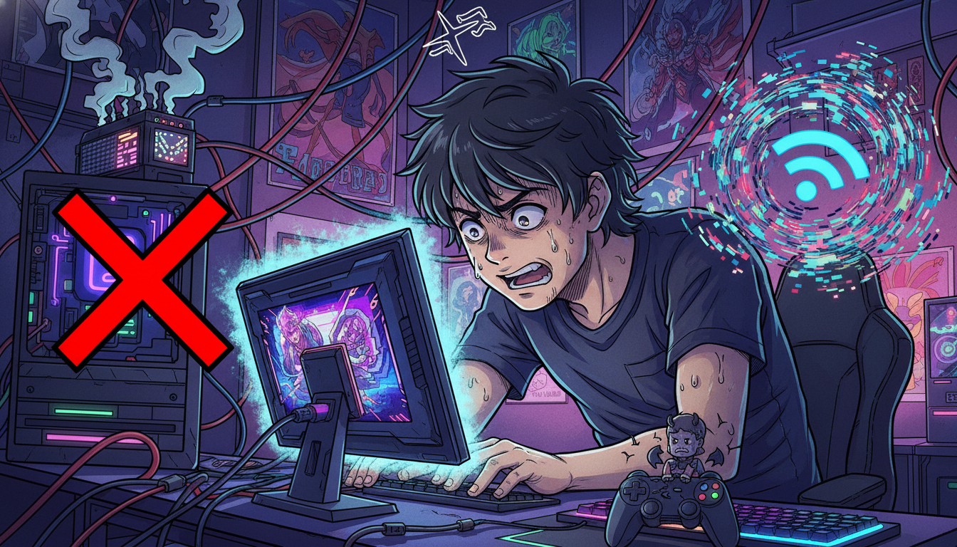 ラグの原因を見分ける具体例