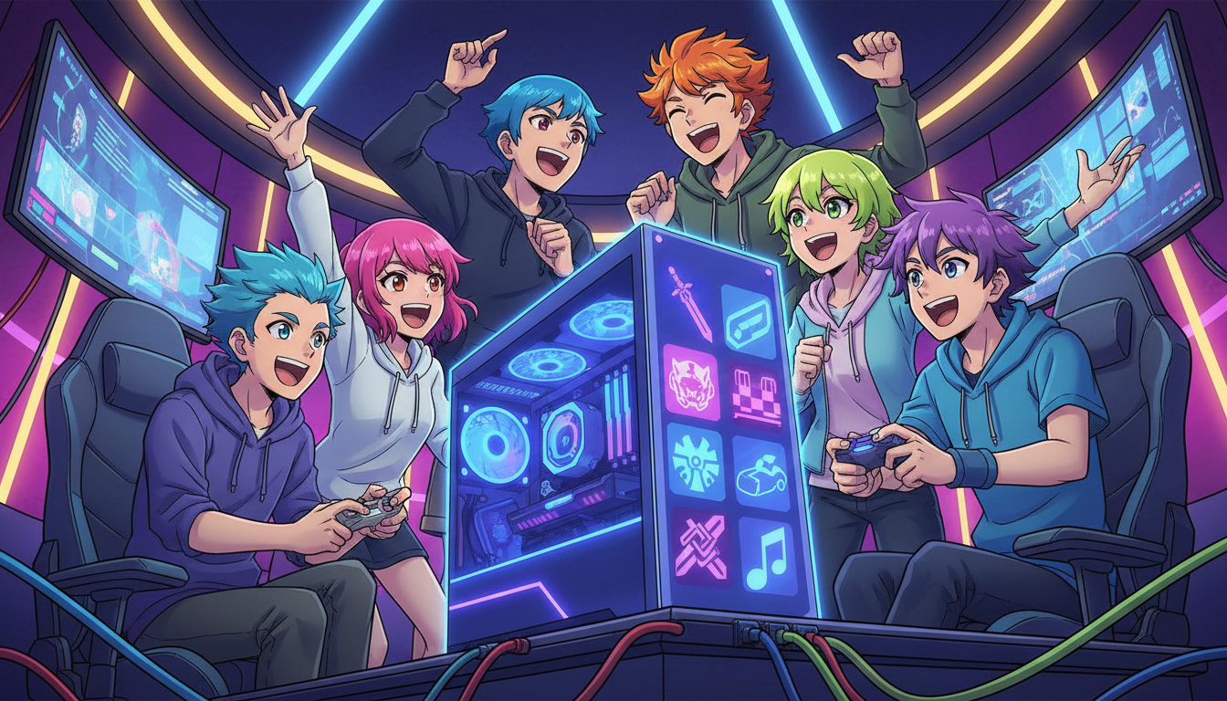 おすすめの5人でできるPCゲーム【ジャンル別】