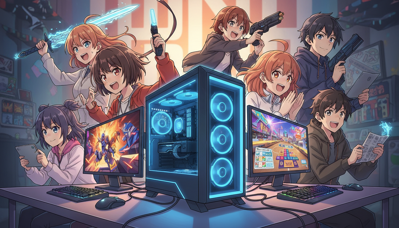 PC 5人でできるゲームはこれがおすすめ