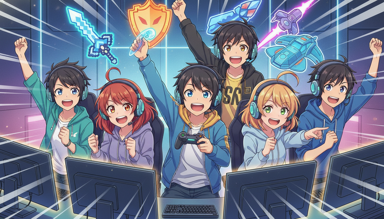 ジャンル別！PC 5人でできるゲームの具体例