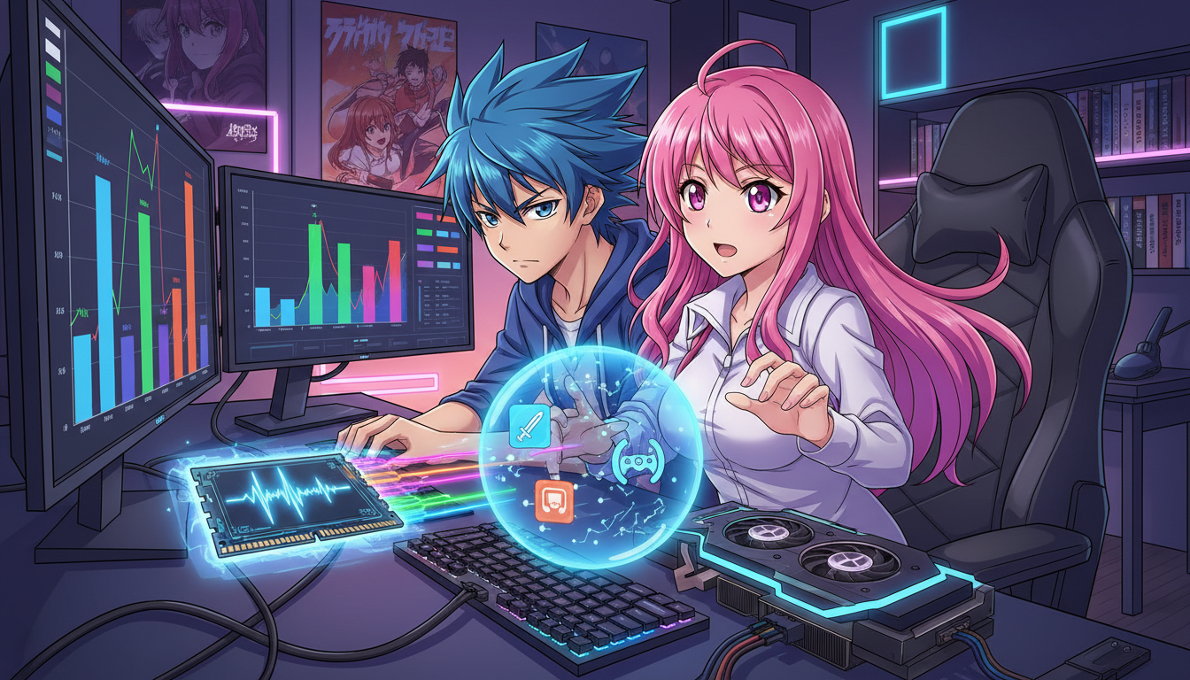 ゲームジャンル別のメモリ使用量を見てみよう