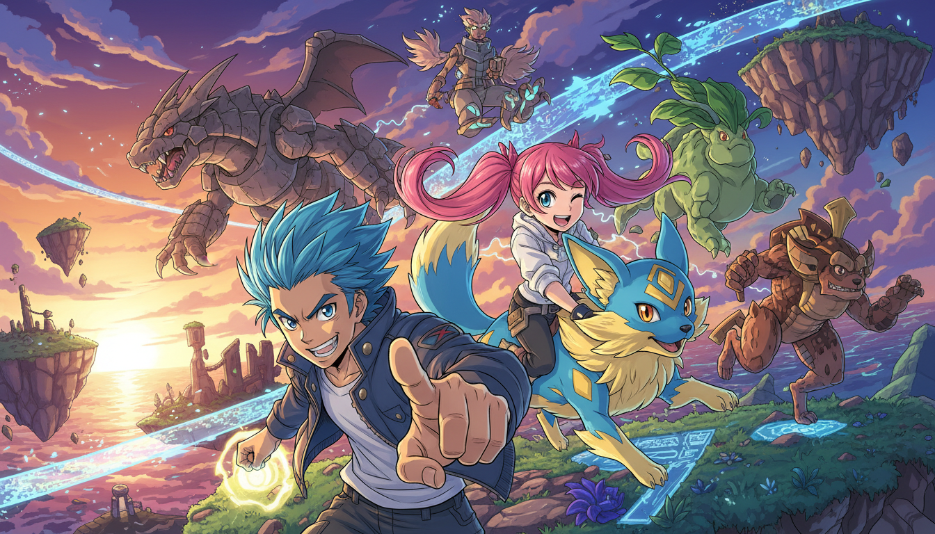 ポケモンみたいなゲームはPC無料でいくつも遊べる