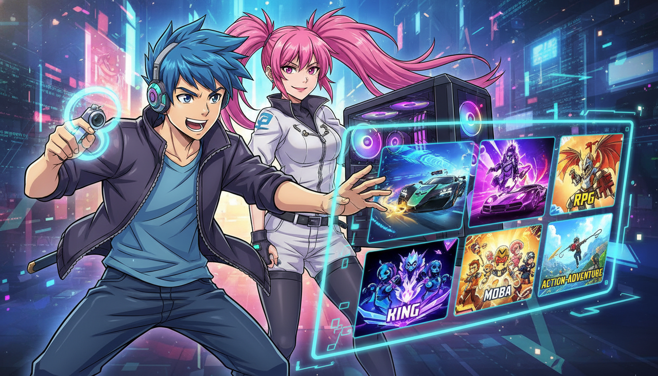 ジャンル別おすすめゲーム具体例