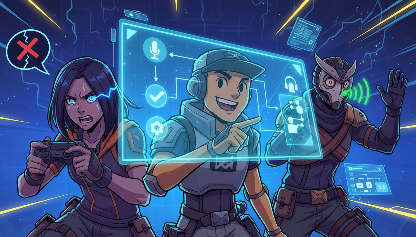 ゲーム内VCができない時の具体的な解決手順