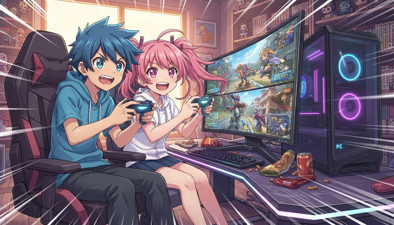 おすすめのPC1台2人ゲーム具体例