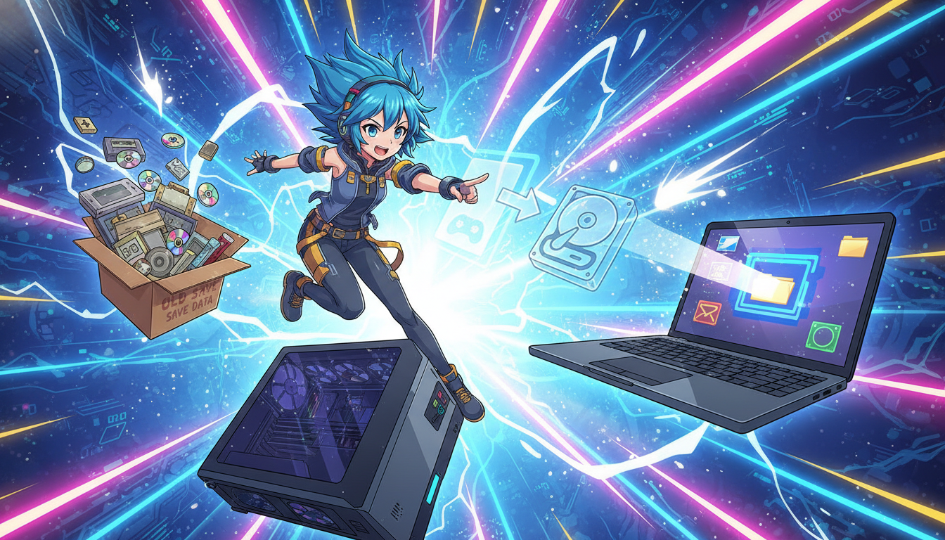 PCゲームの保存先は変更できる！