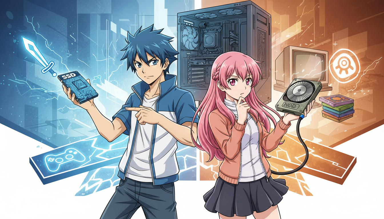 SSDとHDDの使い分けを考えよう