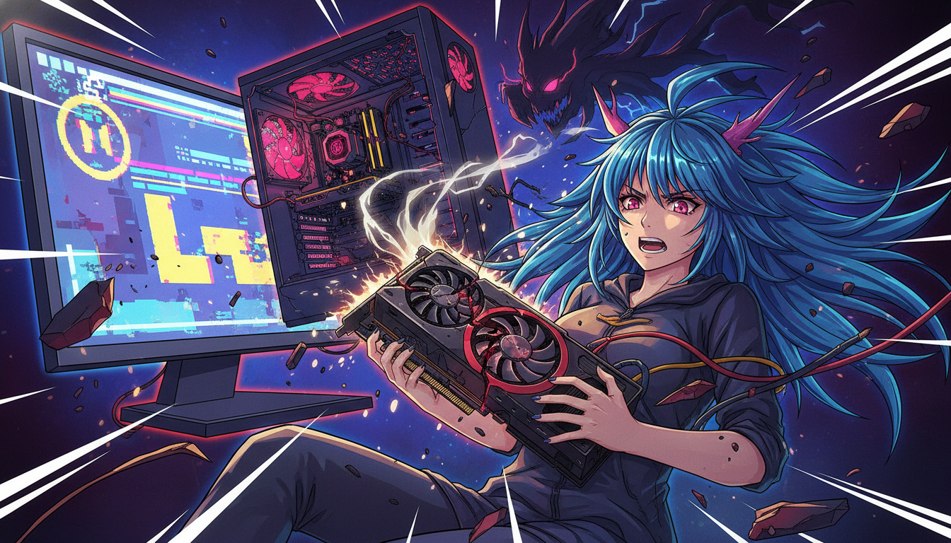 PCゲームが重い原因の大半はグラボ関連