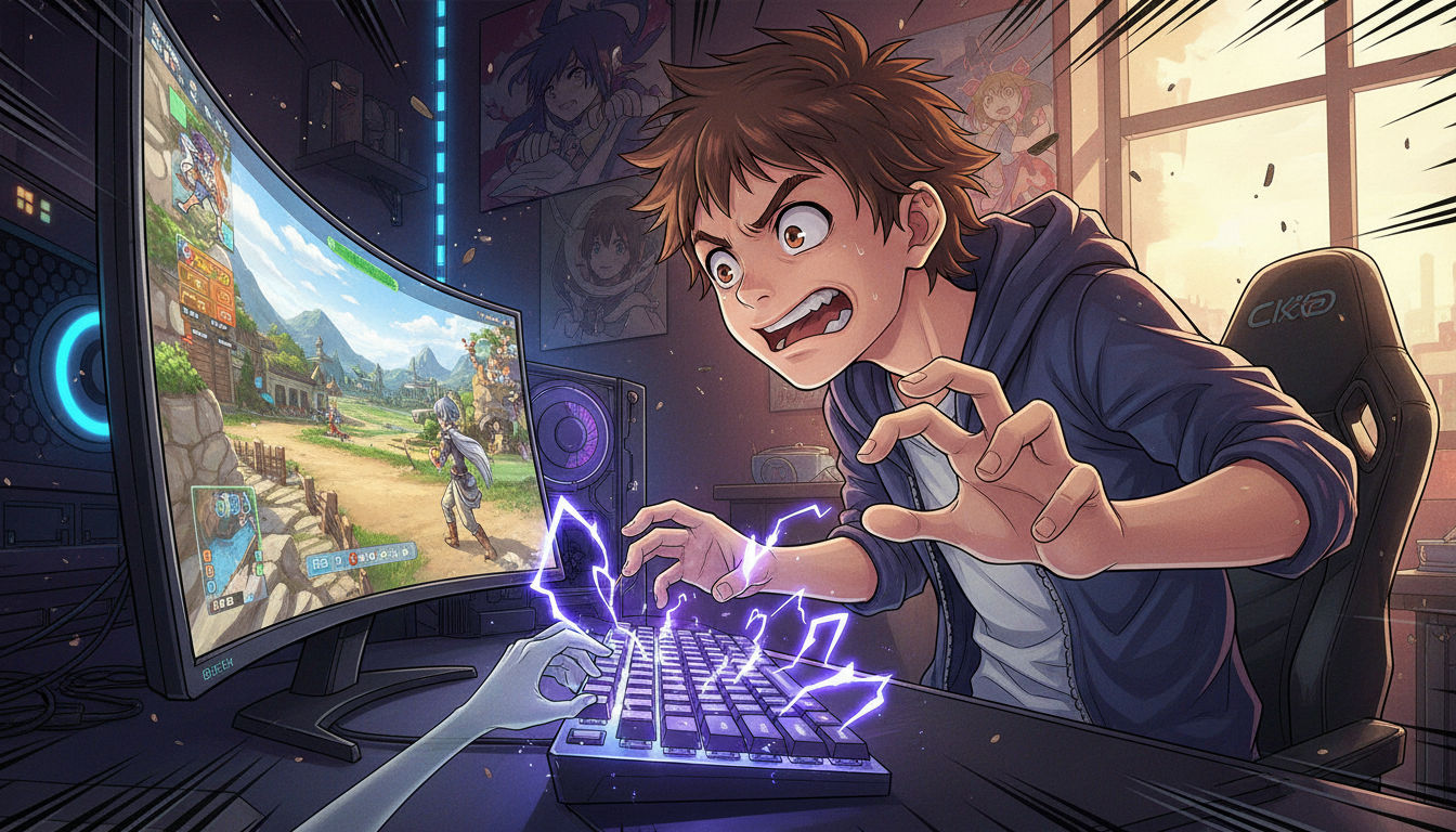 キーボードが勝手に動く主な原因と解決法