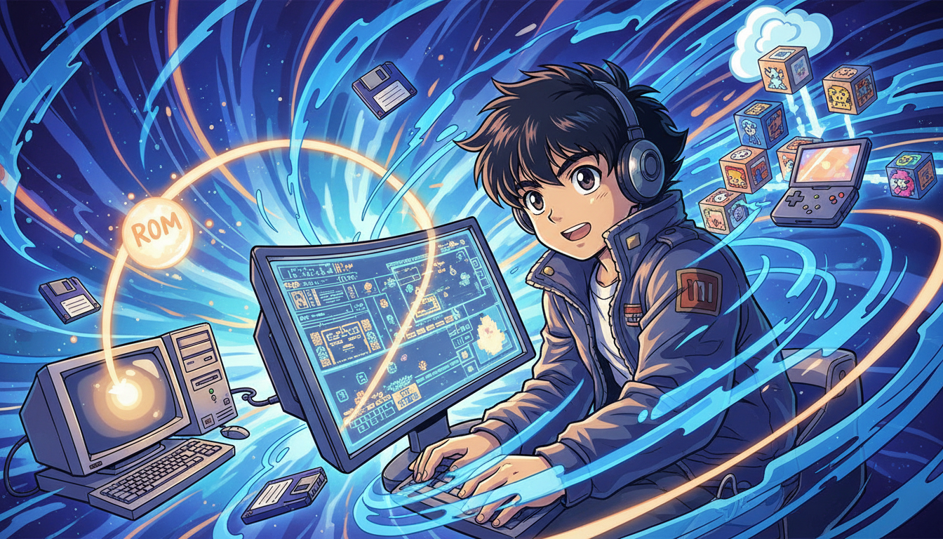 PC98エミュとROMダウンロードの具体例