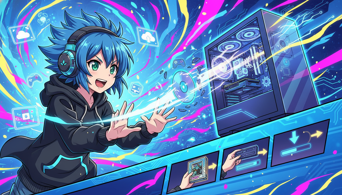 具体的なゲームの入れ方：ステップバイステップ解説