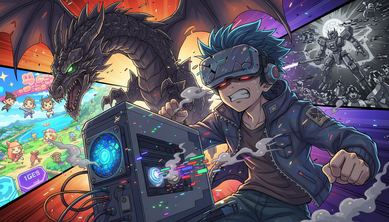 なぜ特定のゲームだけ重くなるのか？