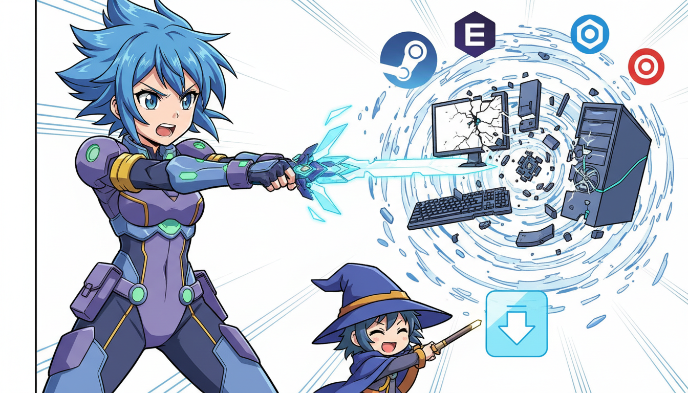 結論：ゲームプラットフォームから削除するのが一番確実