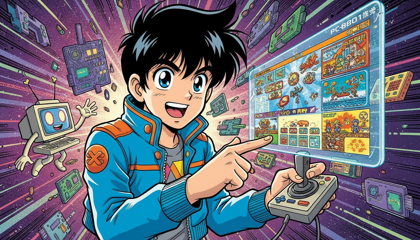 エミュレータでゲームを遊ぶ具体的な手順