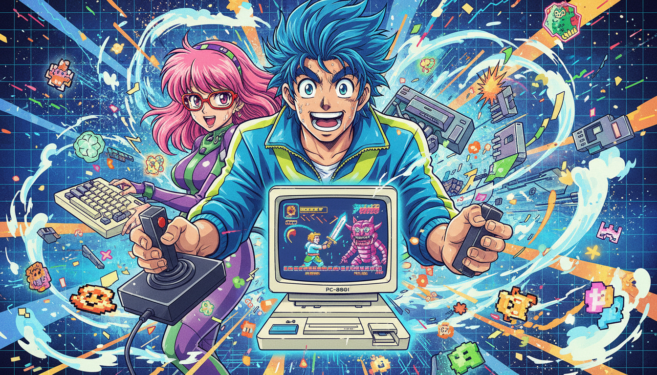 PC-8801で遊べるおすすめゲーム