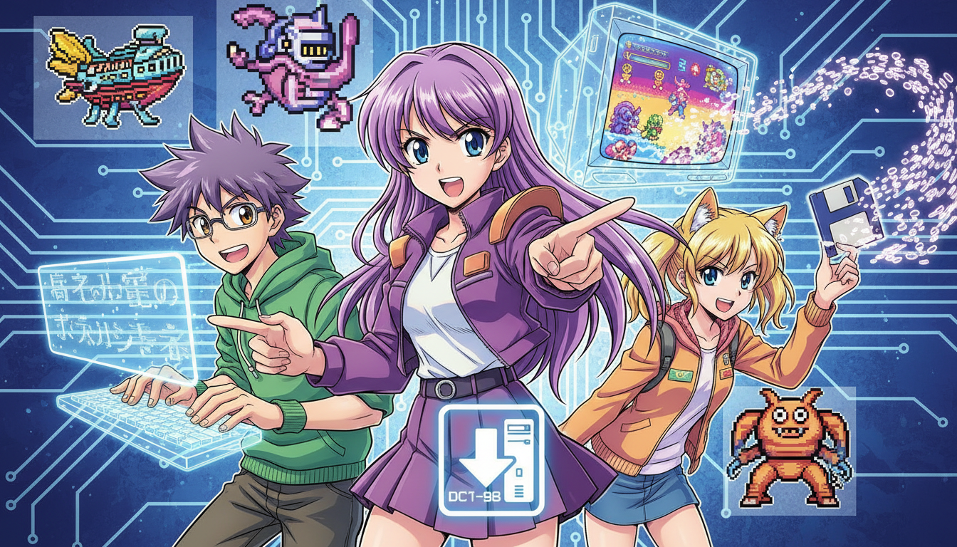 PC98エミュでゲームをダウンロードして遊ぶことは可能