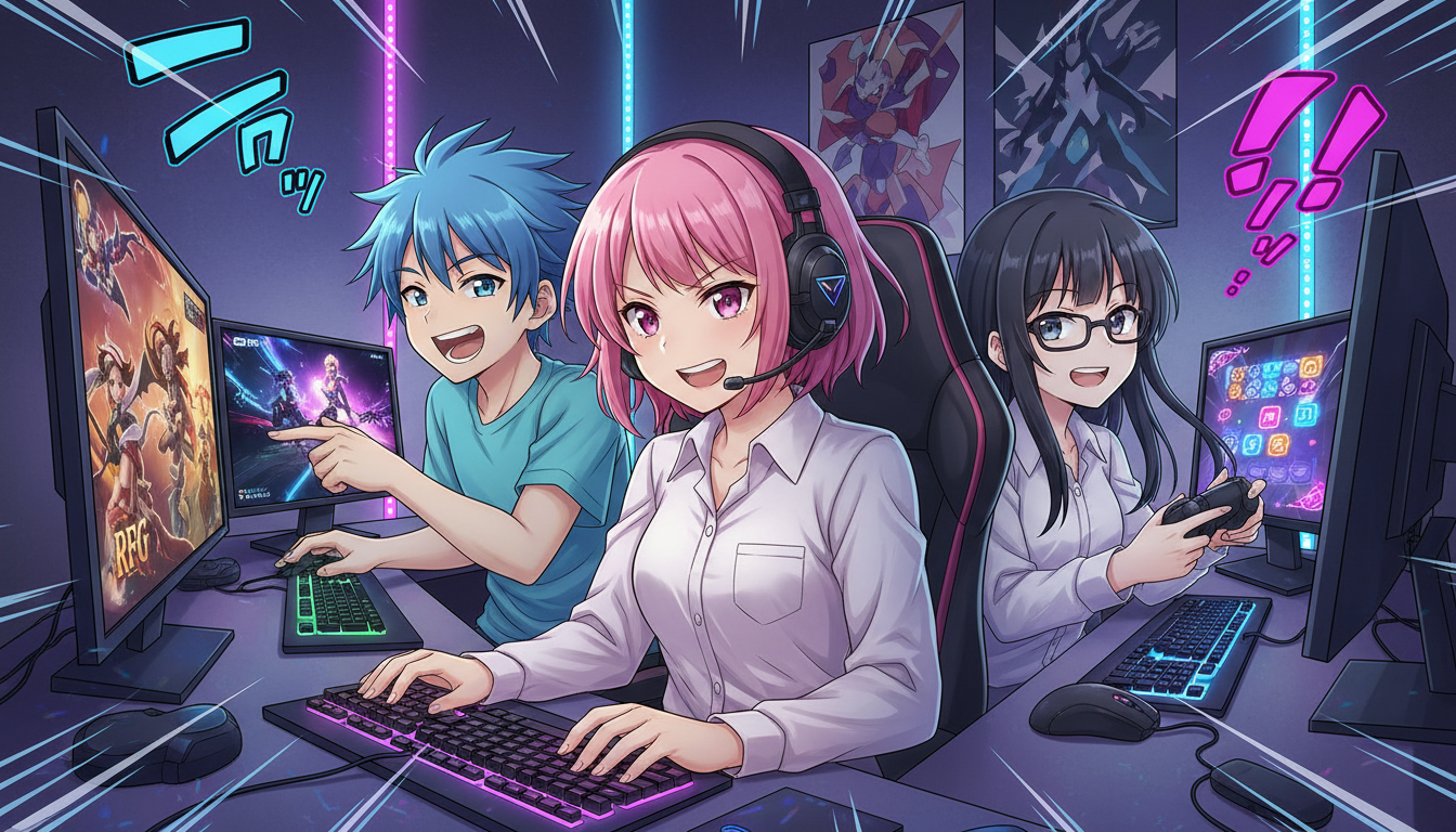 ジャンル別！3人で楽しめるおすすめPCゲーム