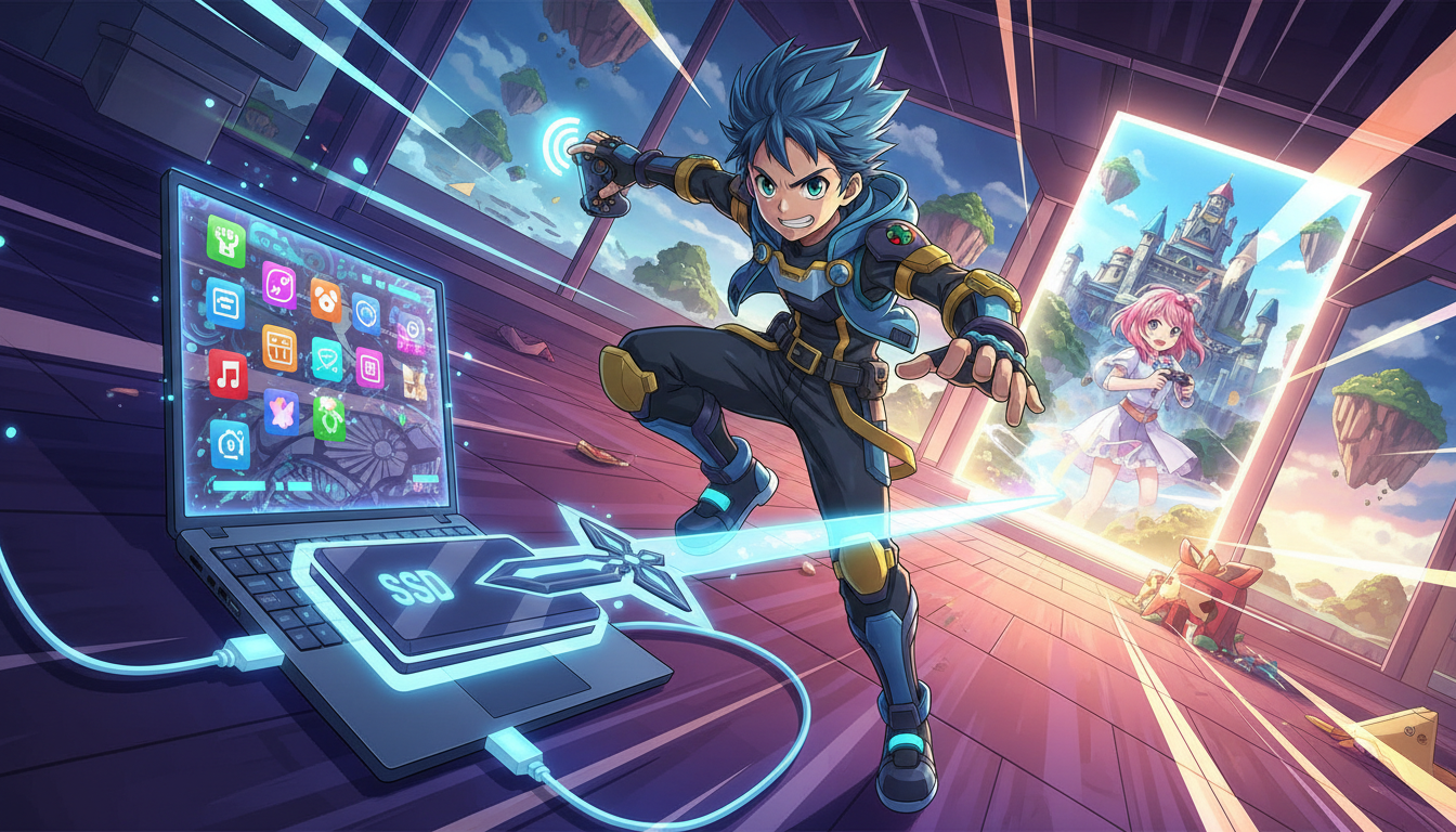 外付けSSDへのゲーム移動は十分に実用的