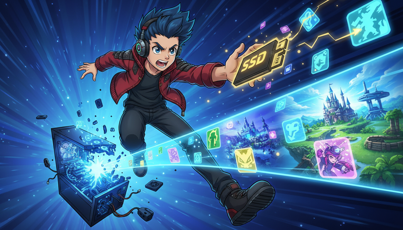 外付けSSDへのゲーム移動が実用的な理由