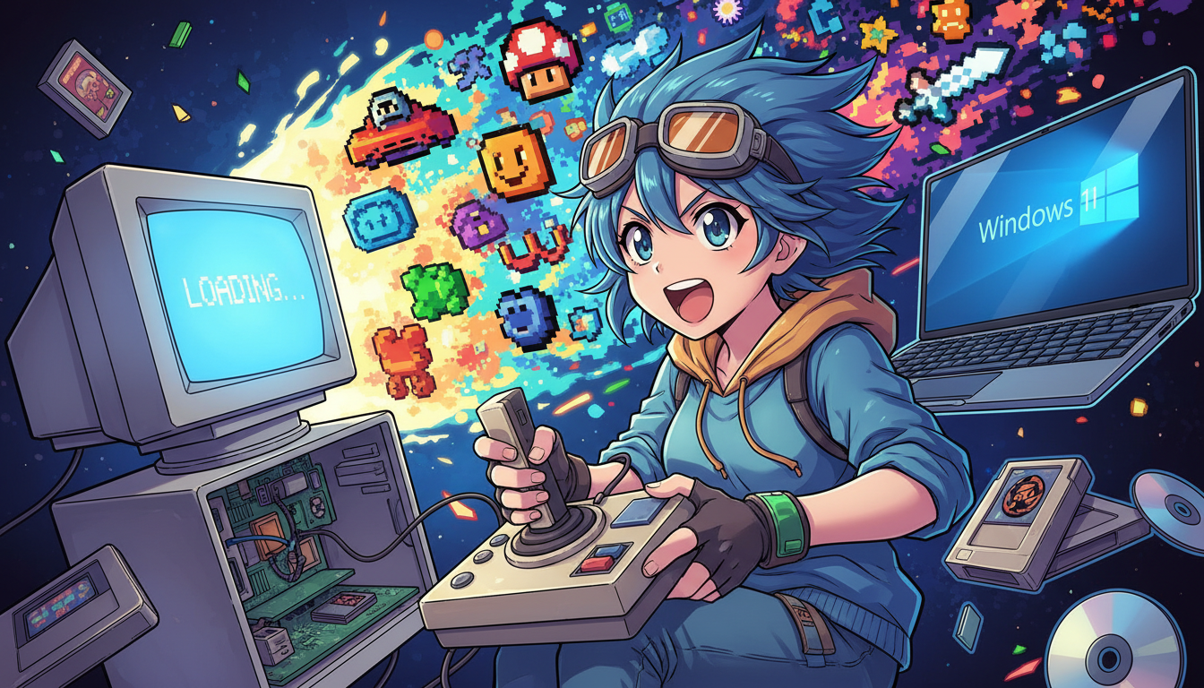 昔のPCゲームはWindows11で動かせる