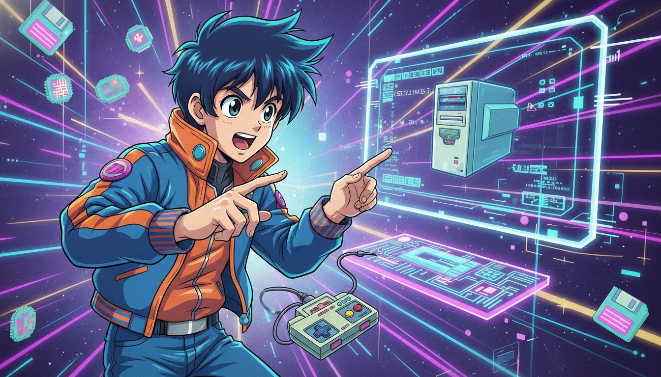 PC-8001エミュレータの具体的な使い方