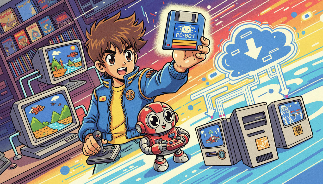 PC-8001エミュレータの具体的な選択肢