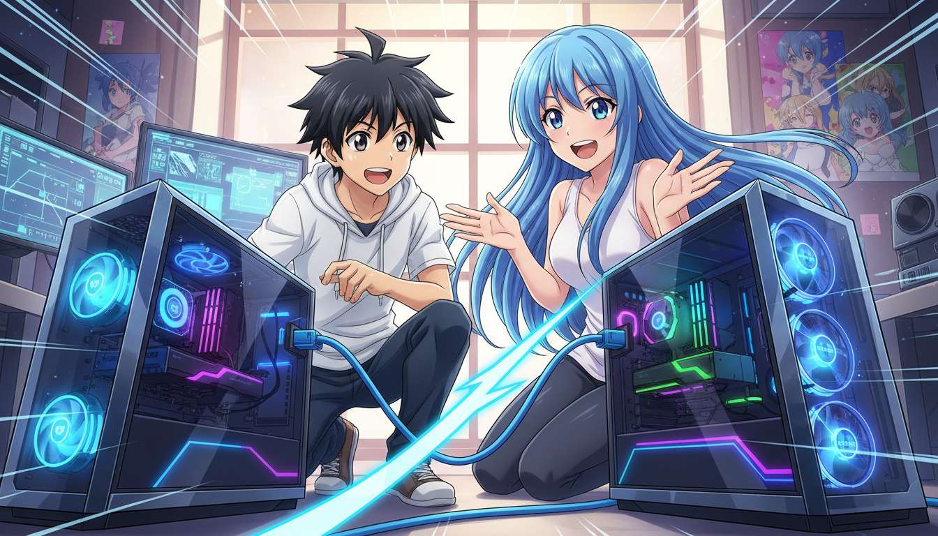 まとめ:PC2台をLANケーブルでつなぐのは意外と簡単