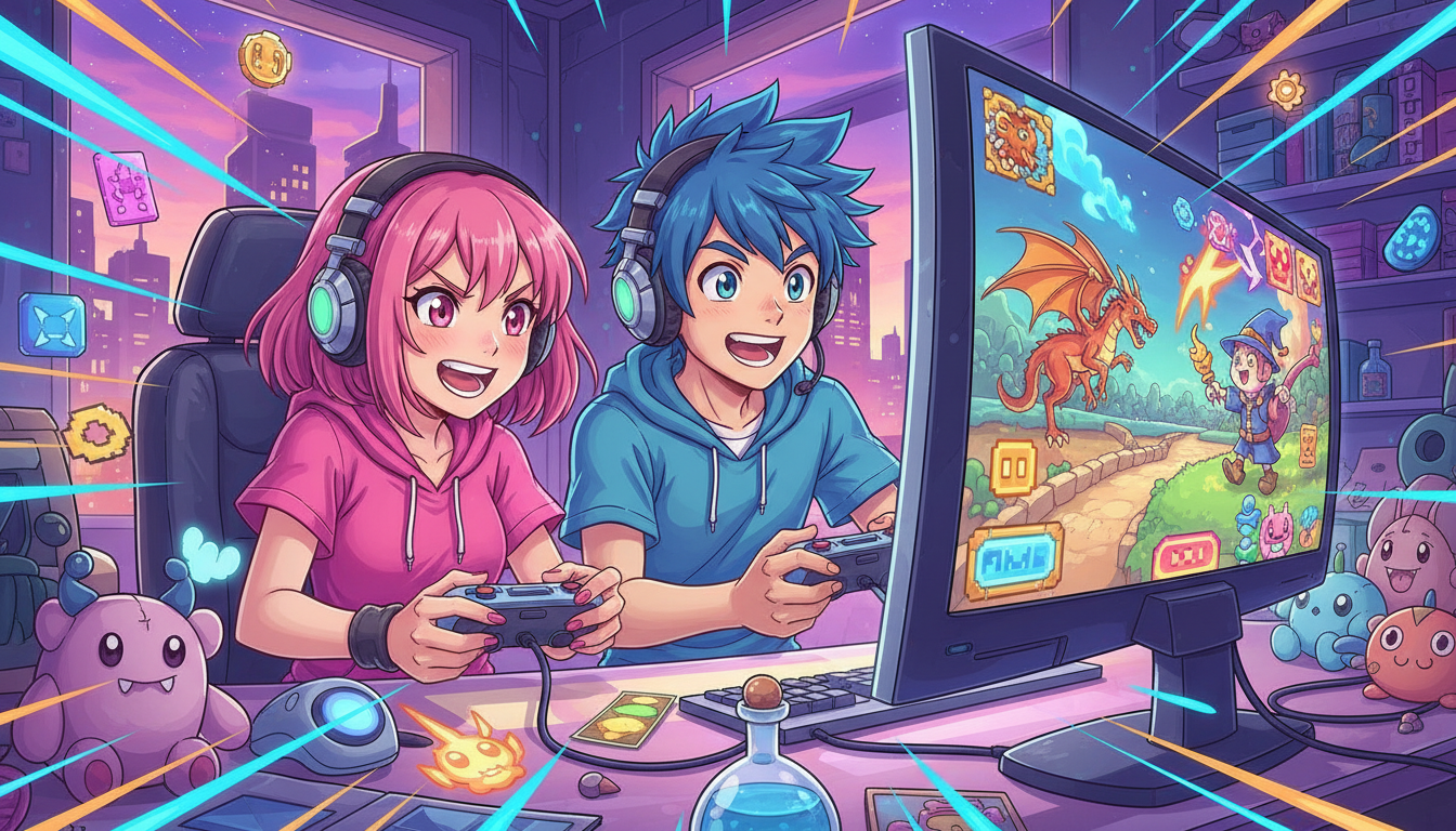 2人でできるPCゲーム無料ブラウザは本当に充実している