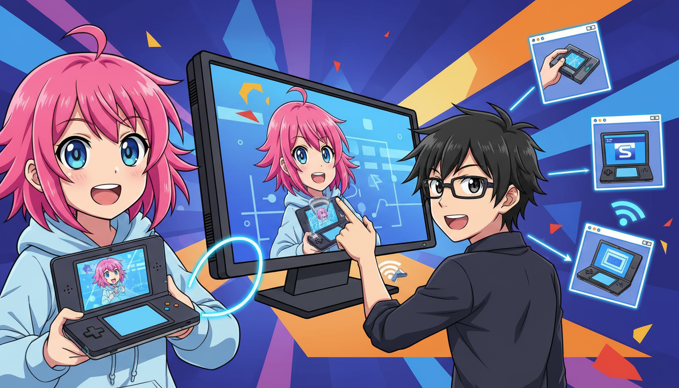 3DSの画面をPCに映す具体的な方法3選