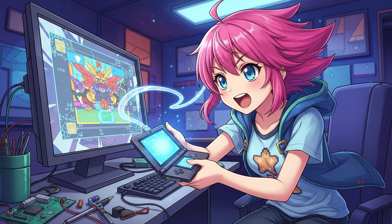 3DSの画面をPCに映す改造とは？結論から言うと