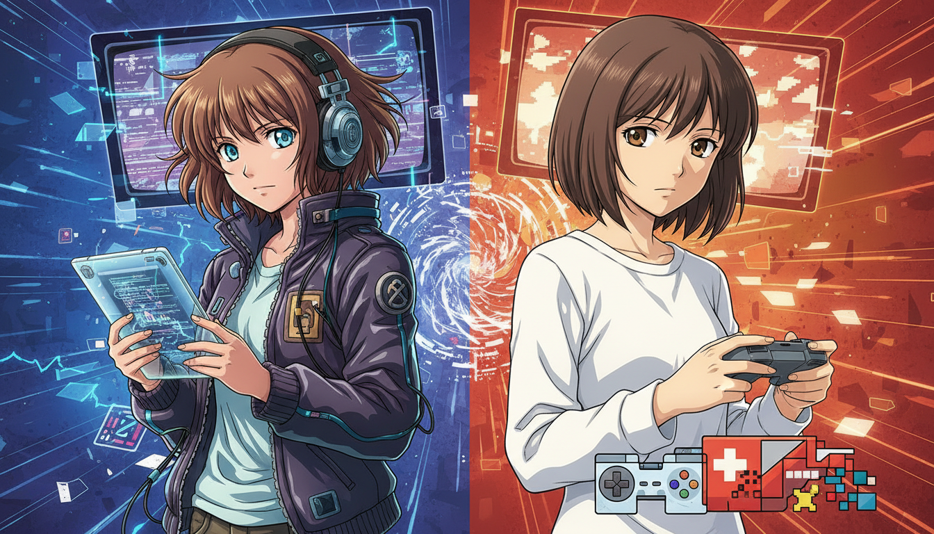 アニメ版とゲーム版の具体的な違い