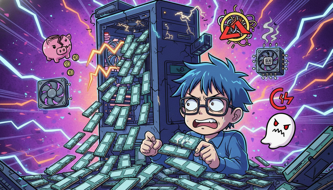 メモリを多く積むと5つのデメリットが発生する