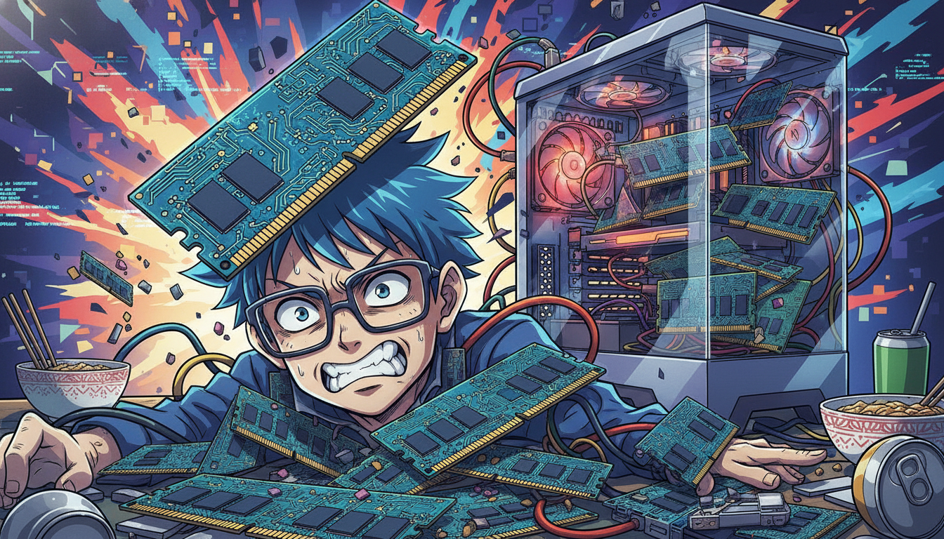 メモリを多く積むデメリットの具体例