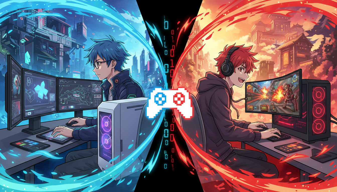 クリエイターPCとゲーミングPCに明確な違いはない