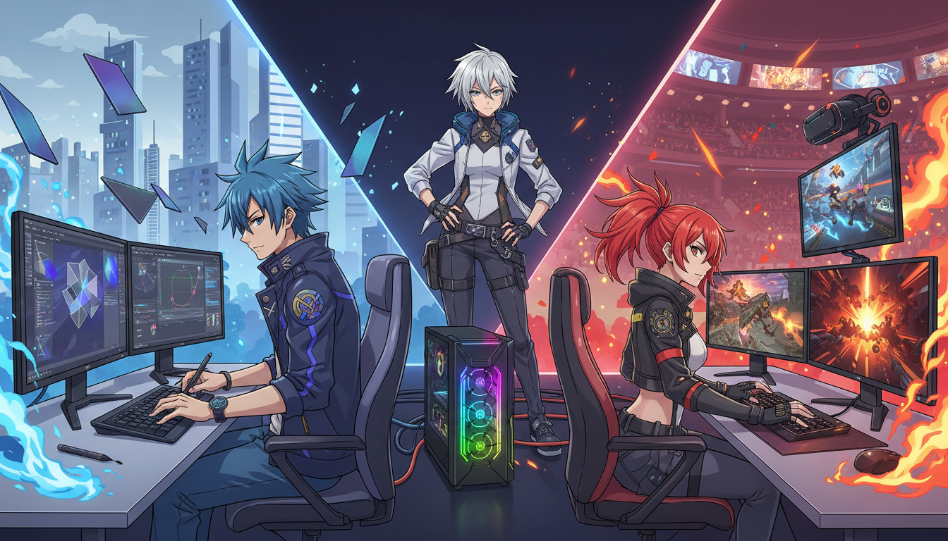 両方の用途に対応できる「両立型PC」が増えている