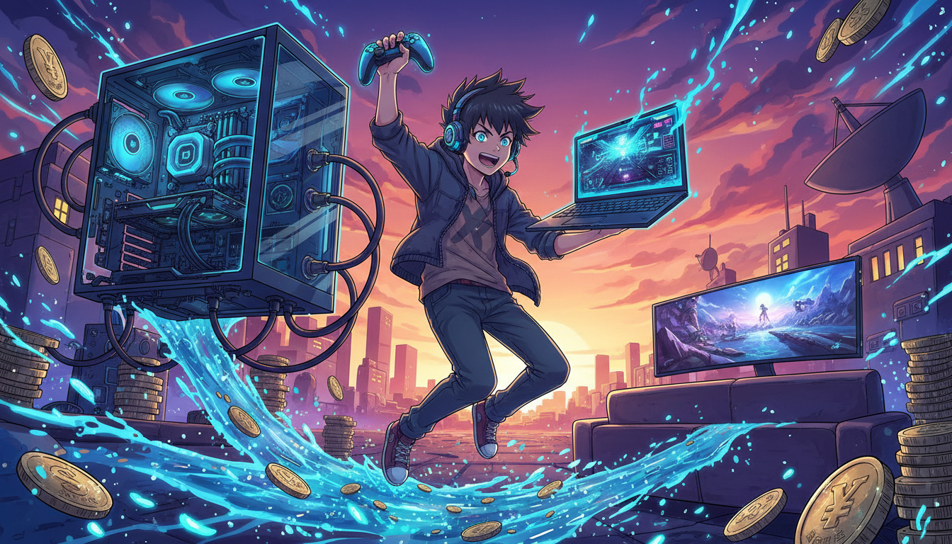 なぜお金がなくてもゲーミング環境が手に入るのか