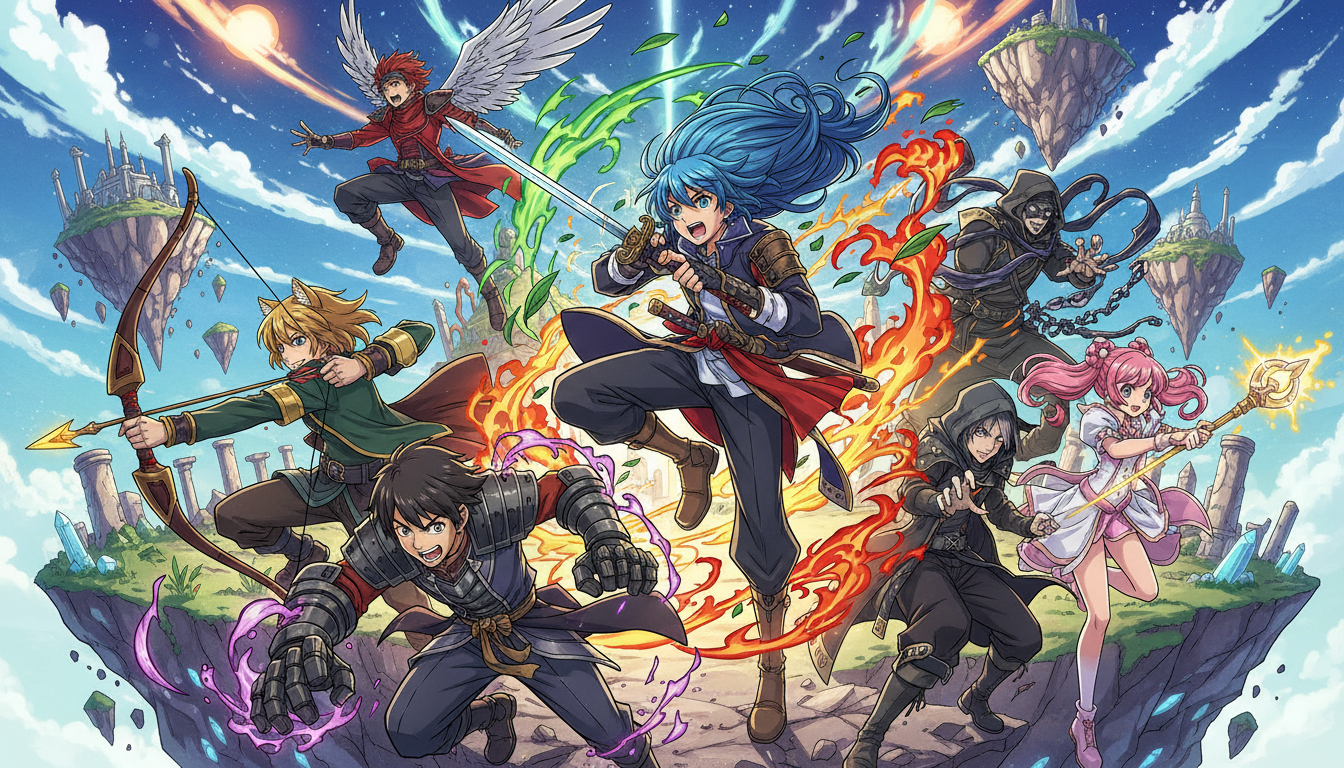 原神に似たゲームのPC版：おすすめ7選