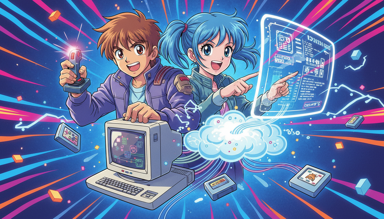 PC-8001のゲームをダウンロードして遊ぶには