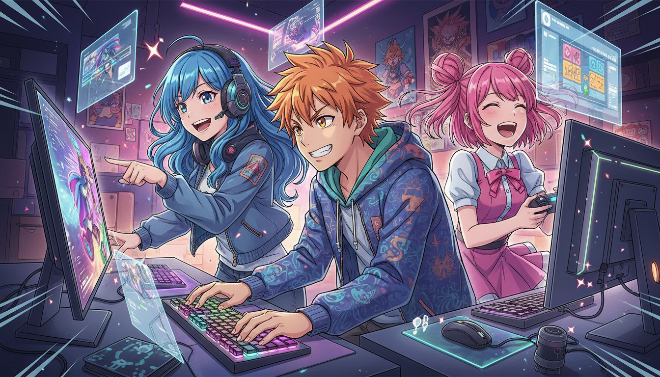3人で楽しめるPCオンラインゲームの具体例