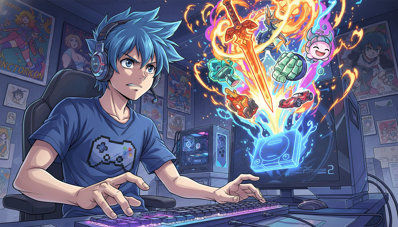 結論：PCSX2を使えばPS2ゲームがPCで遊べる