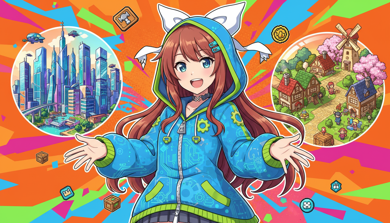 無料で遊べる街づくりゲームは2つのタイプがある