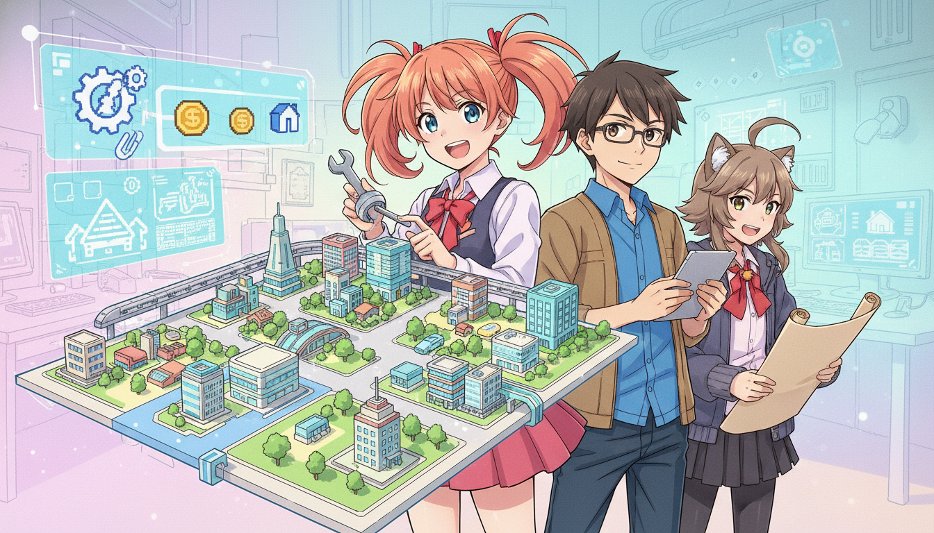 街づくりゲームを始める前の準備