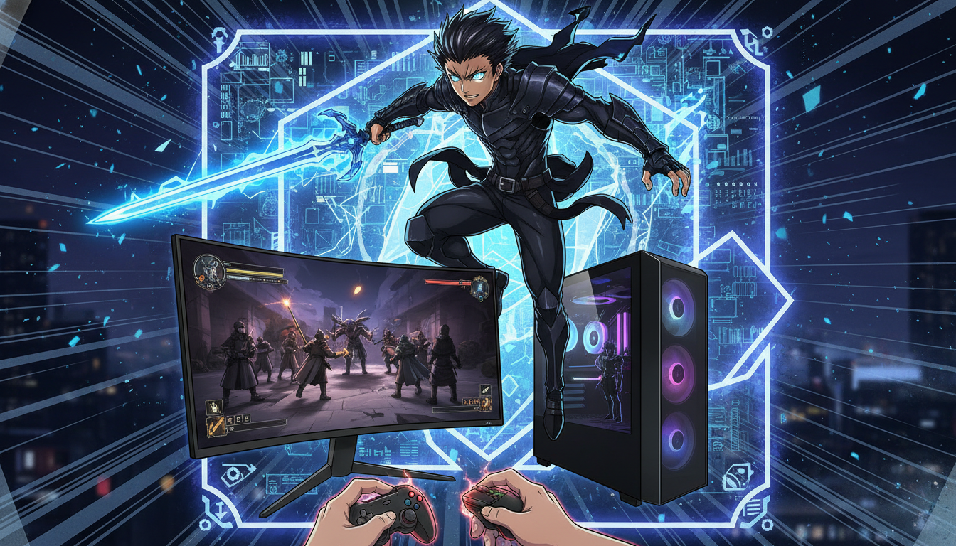 俺だけレベルアップな件のゲームをPCでプレイする主な方法