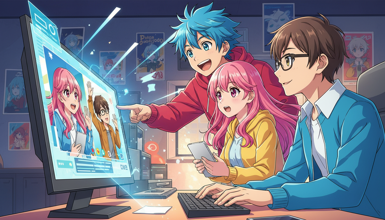 PC版LINEならグループでも画面共有できる