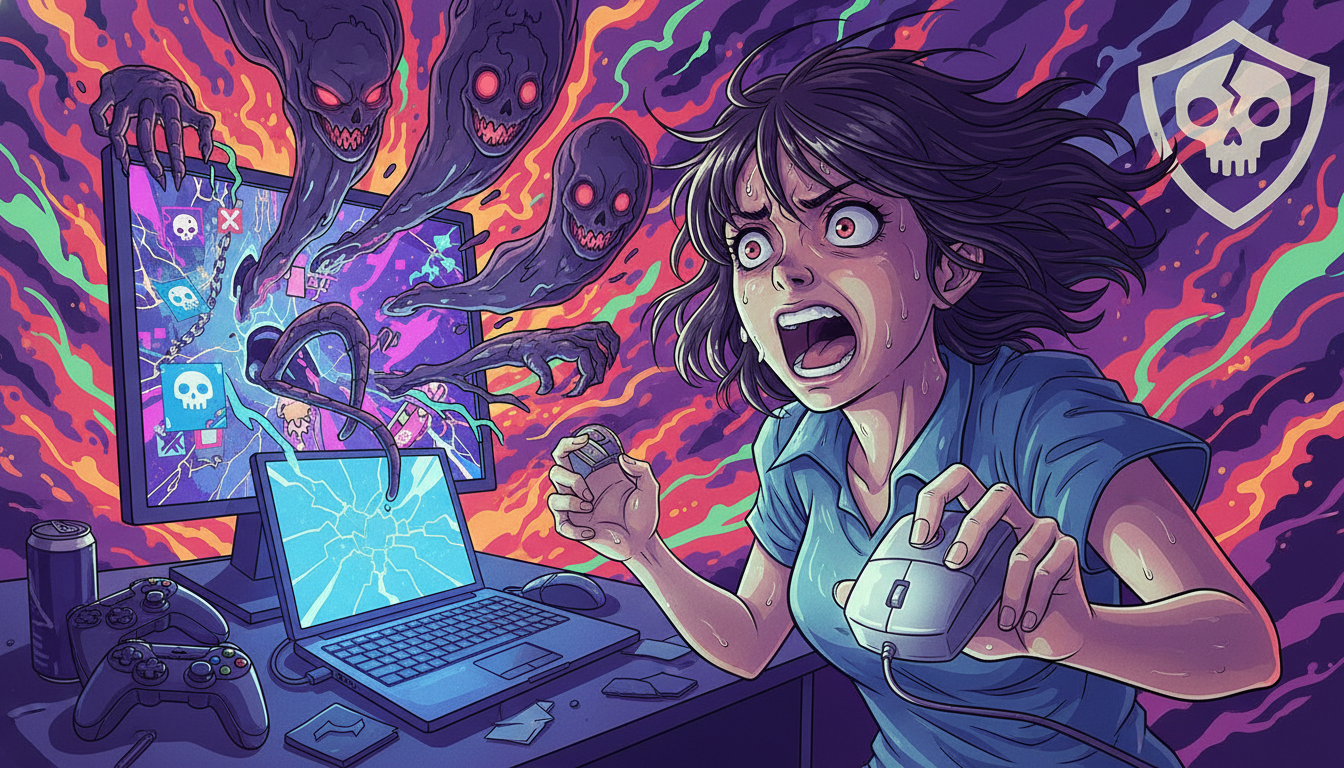 無料ホラーゲームをダウンロードする際の注意点
