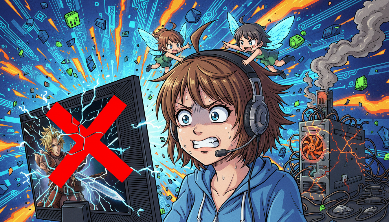 なぜDMM PCゲームは起動しないのか？原因を詳しく見てみよう
