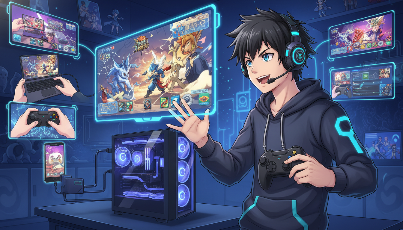 iPhoneのスマホゲームをPCでプレイする4つの方法