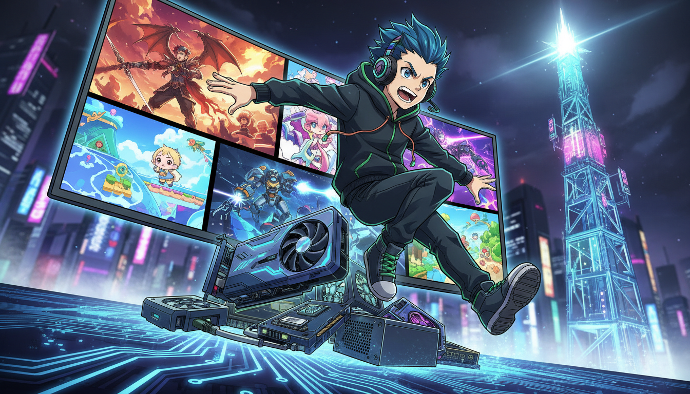 ゲームタイトル別の具体的なスペック例