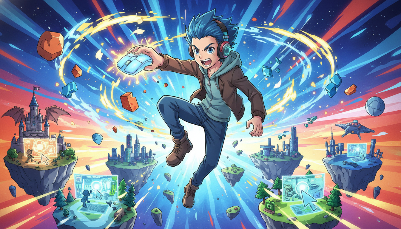 なぜマウスだけでできるゲームが人気なのか